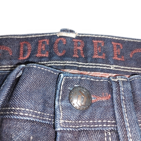 Decree Jeans Men's 32 X 30 Straight Fit - Picture 3 of 5